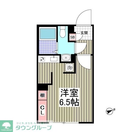 ER松戸の物件間取画像